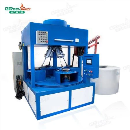 Çok istasyonlu Pirinç Pişirici Isıtma Plakası Döküm Makinesi